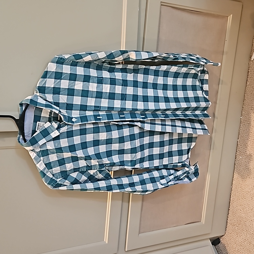 Cotton mens button down